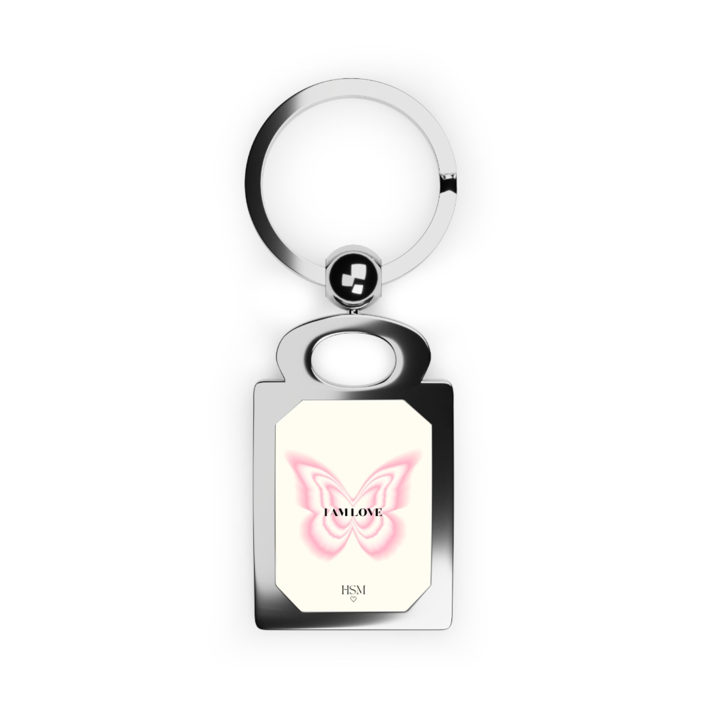 I Am Love Keyring