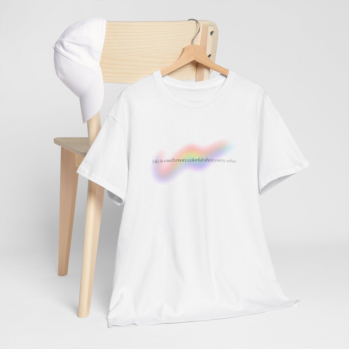 Colorful Sober Heavy Cotton Tee