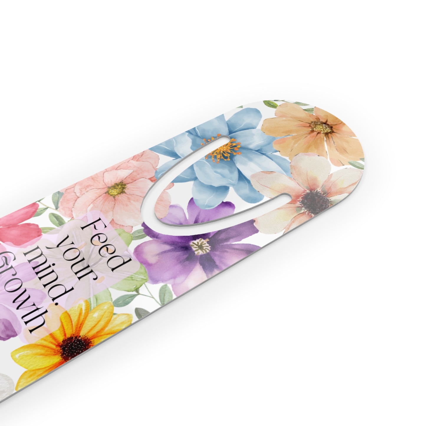 Floral Inspirational Bookmark