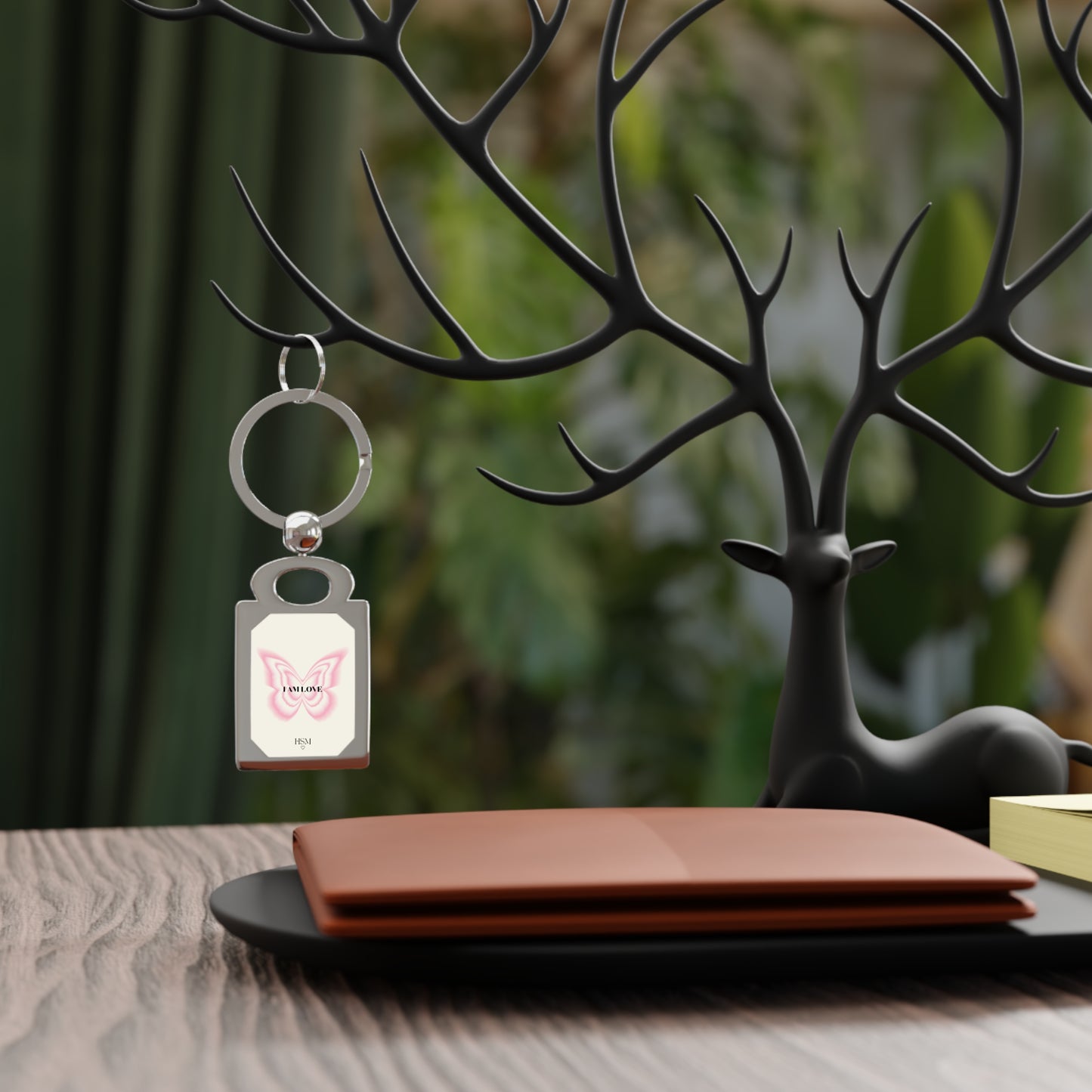I Am Love Keyring