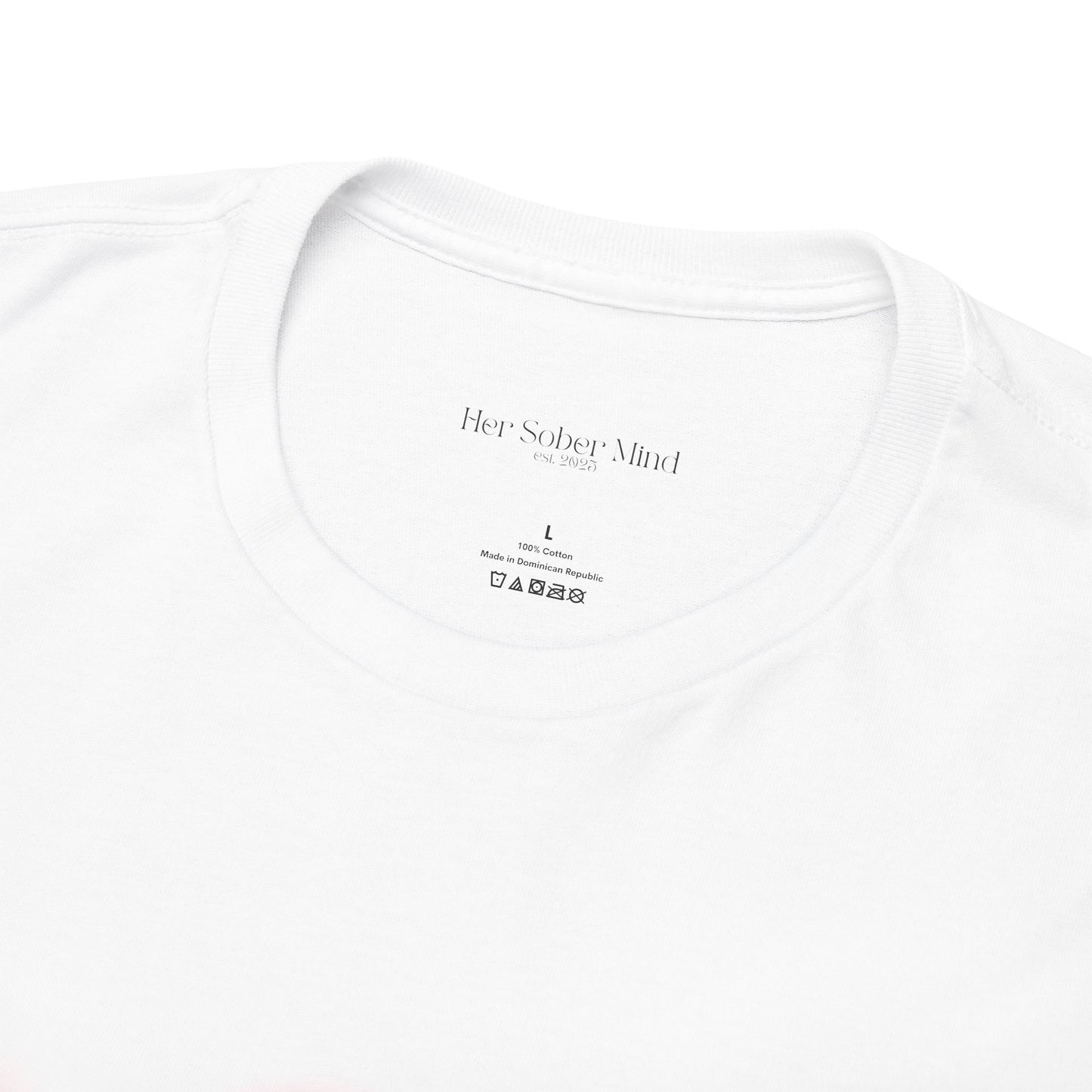 Colorful Sober Heavy Cotton Tee