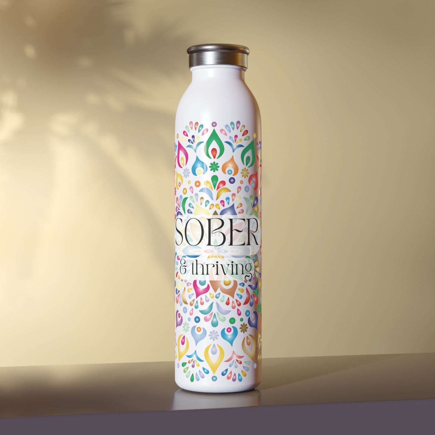 Sober & thriving Insulated Water Bottle