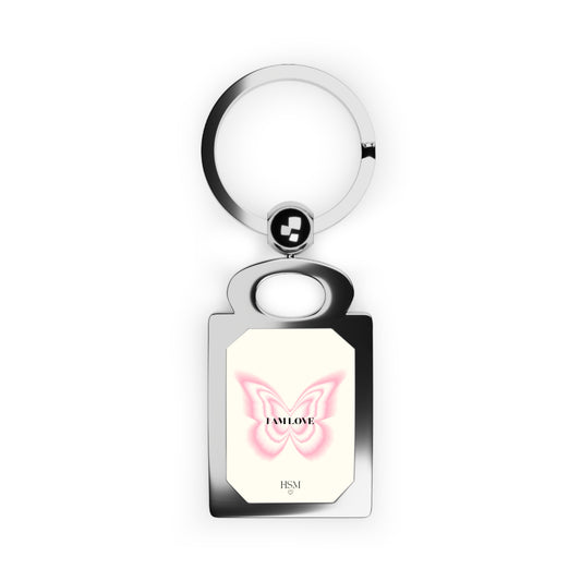 I Am Love Keyring