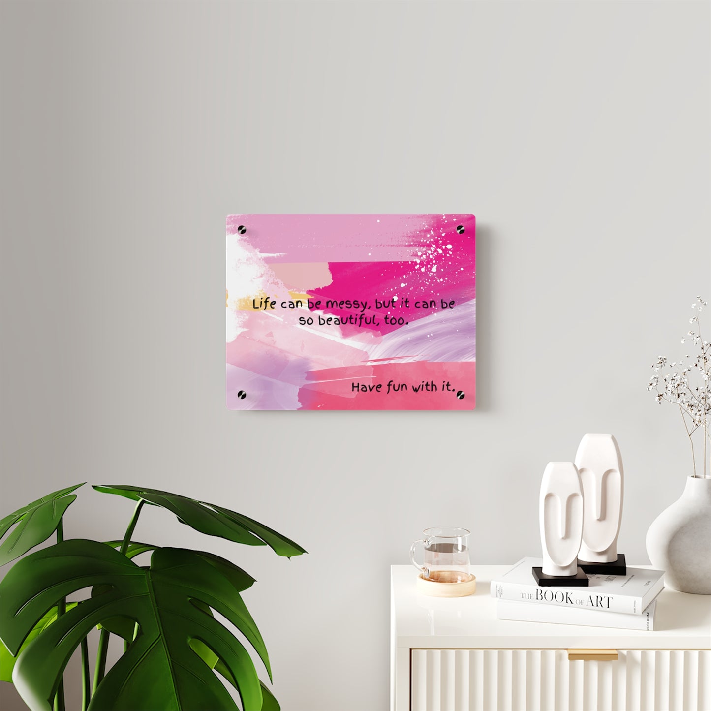 Motivational Acrylic Wall Art Panels