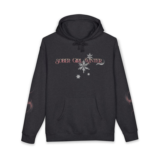 Premium Sober Girl Winter Hoodie