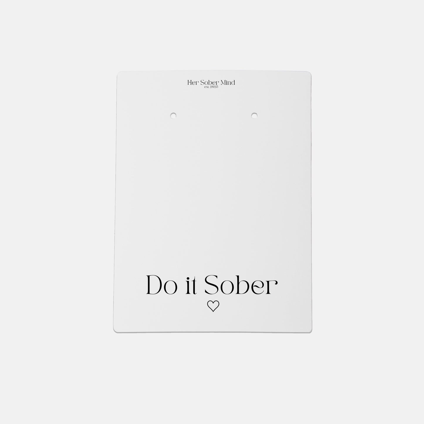 Do it Sober Mood Diffuser - Prism