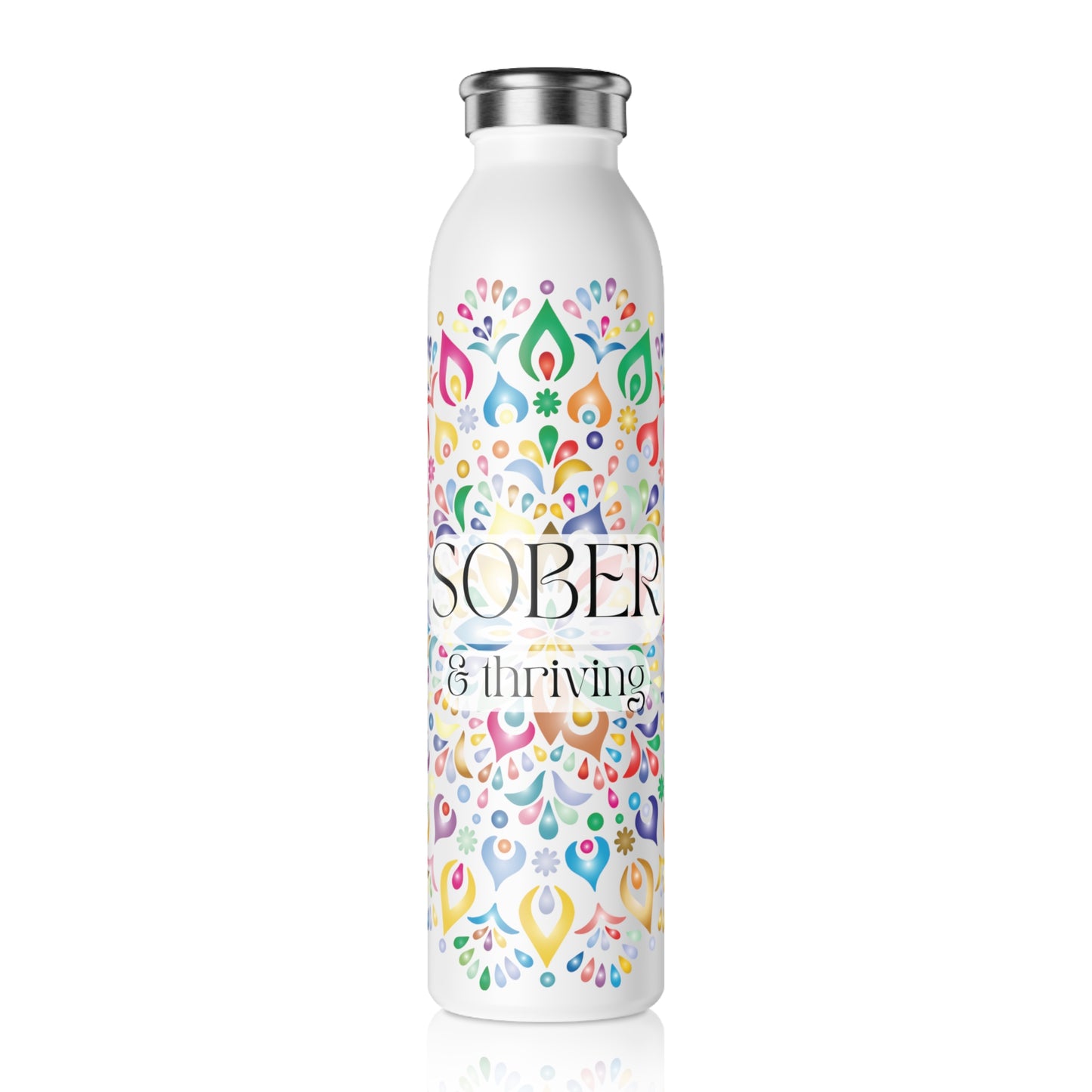 Sober & thriving Insulated Water Bottle