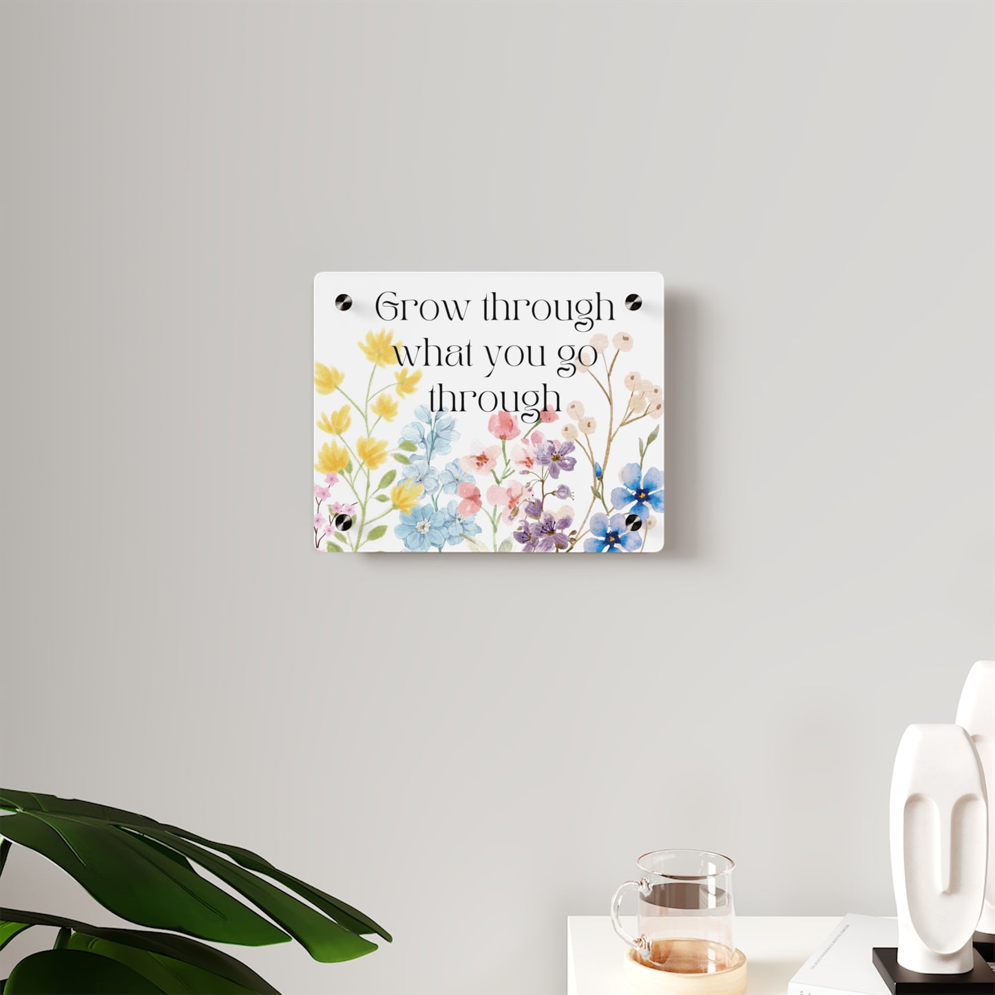 Motivational Acrylic Wall Art Panels