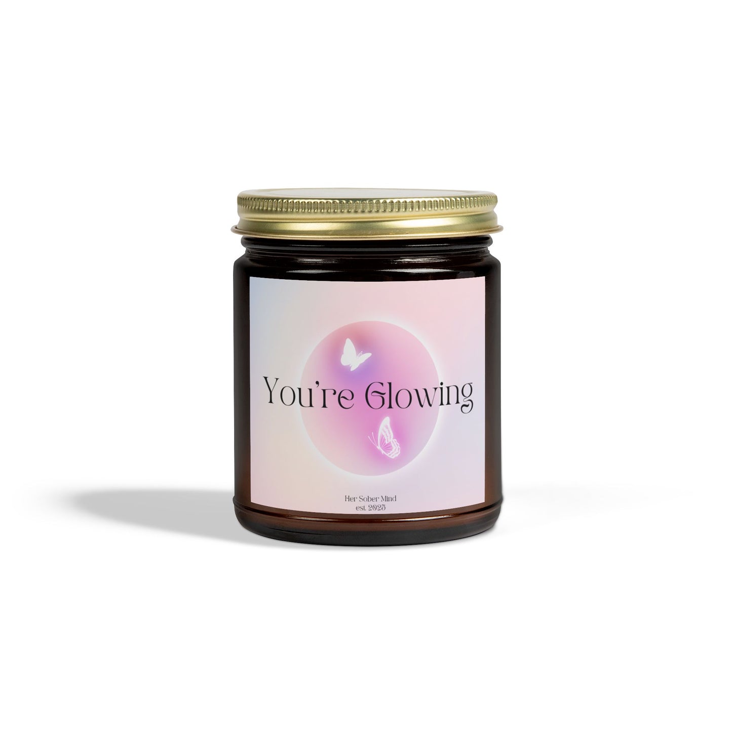 You're Glowing Candle - Coconut Apricot Wax (4oz, 9oz)